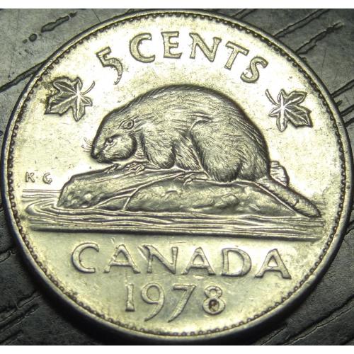5 центів 1978 Канада