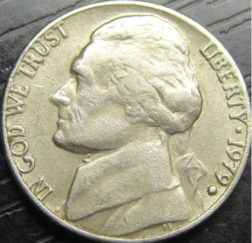 5 центів 1979 D США нечаста
