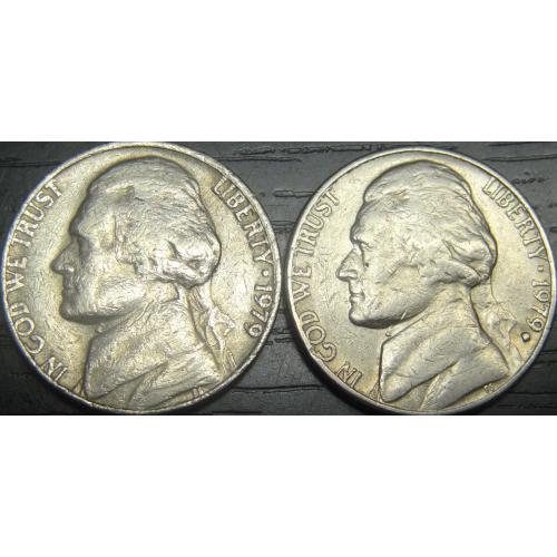 5 центів 1979 США (два різновиди)