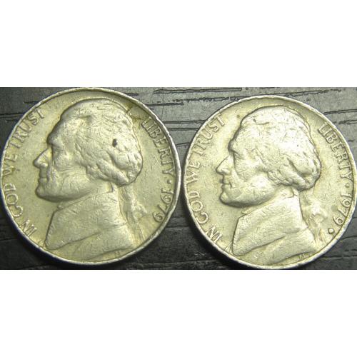 5 центів 1979 США (два різновиди)