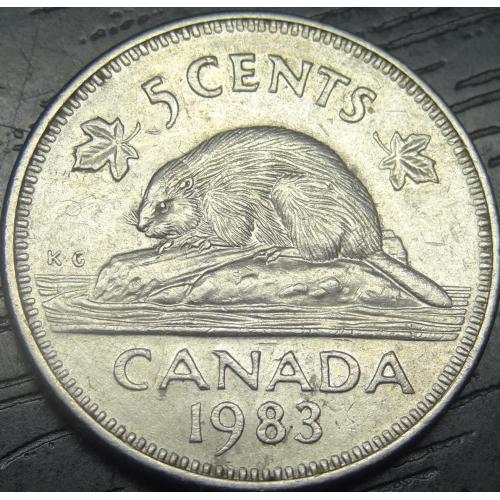 5 центів 1983 Канада