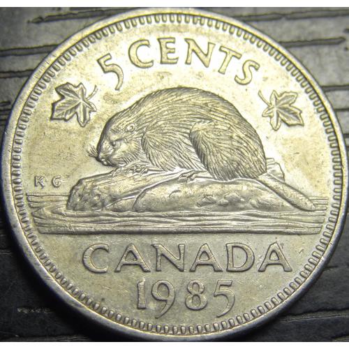 5 центів 1985 Канада