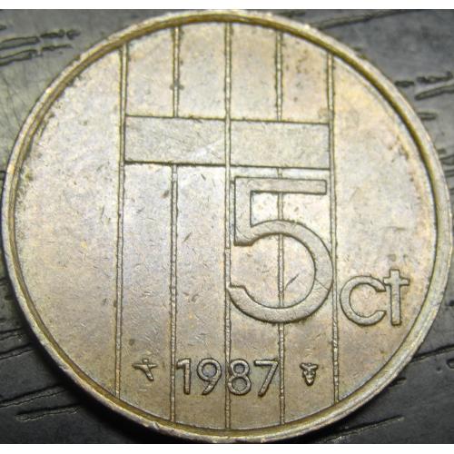 5 центів 1987 Нідерланди