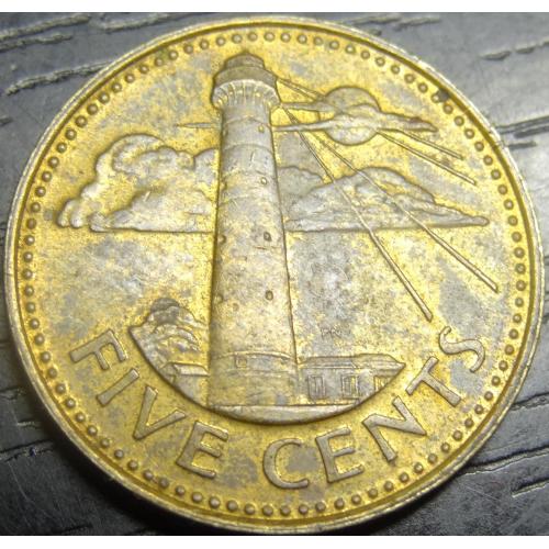 5 центів 1994 Барбадос