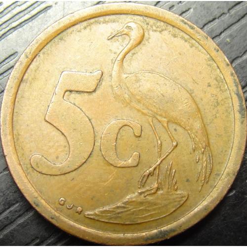 5 центів 1996 Південна Африка