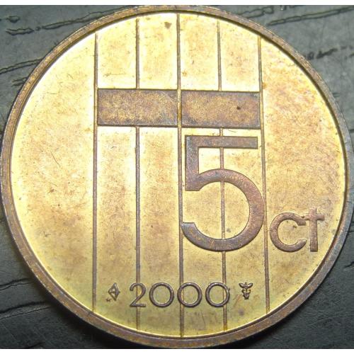 5 центів 2000 Нідерланди