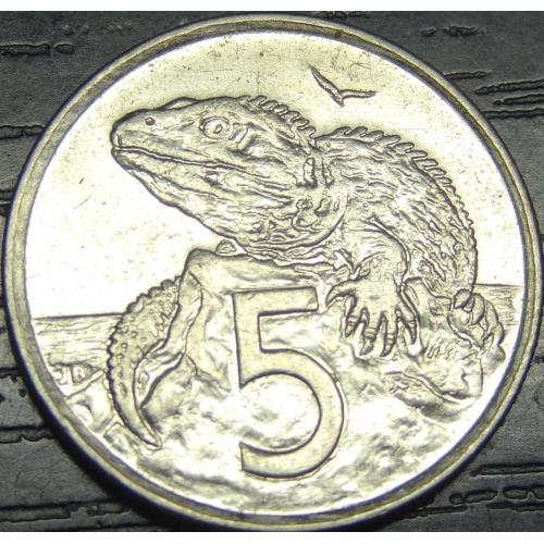5 центів 2002 Нова Зеландія