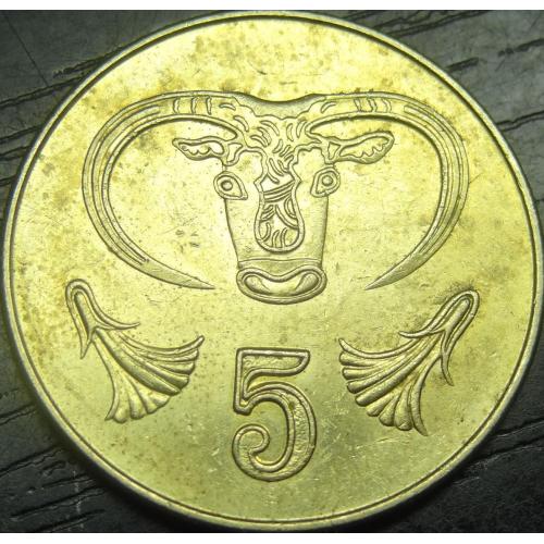 5 центів 2004 Кіпр
