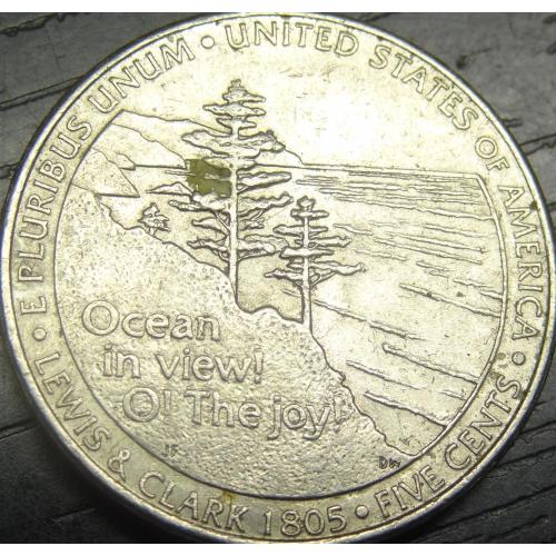 5 центів 2005 P США Вихід до океану