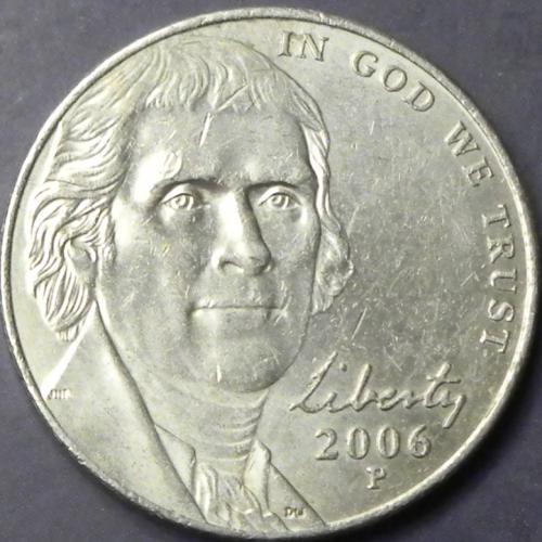 5 центів 2006 P США