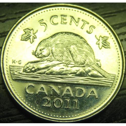 5 центів 2011 Канада