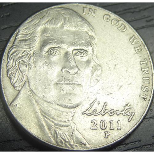 5 центів 2011 P США