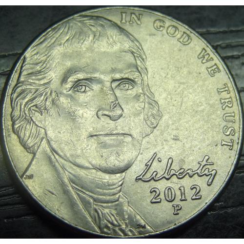 5 центів 2012 P США