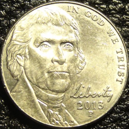 5 центів 2013 P США