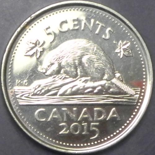 5 центів 2015 Канада