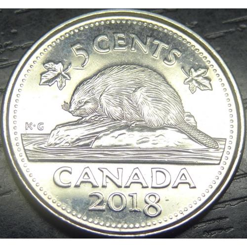 5 центів 2018 Канада
