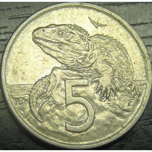 5 центів Нова Зеландія 1994