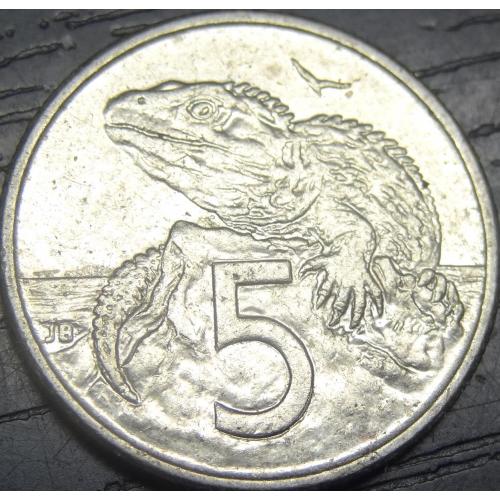 5 центів Нова Зеландія 1996