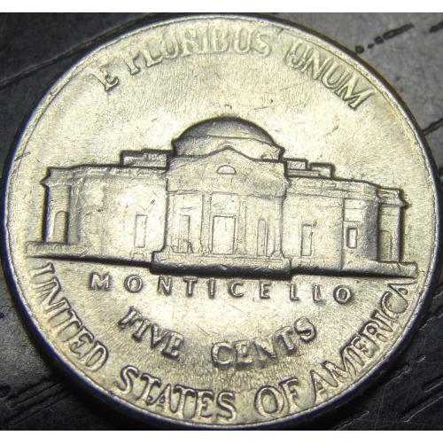 5 центів США 1987 P