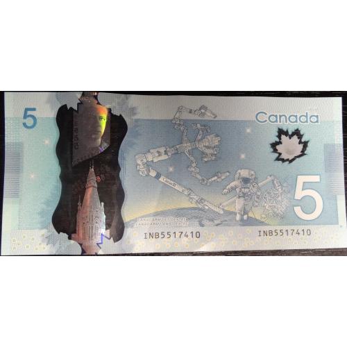 5 доларів Канада 2013