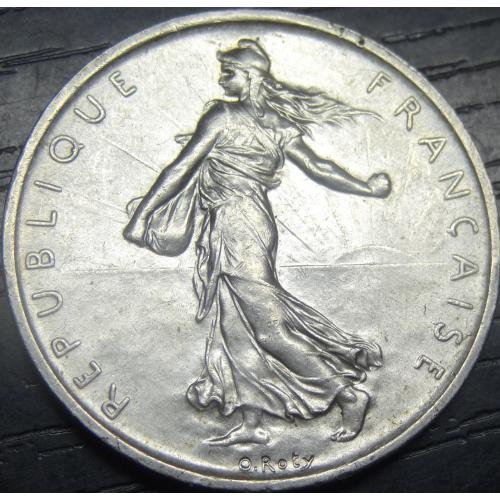 5 франків 1960 Франція срібло