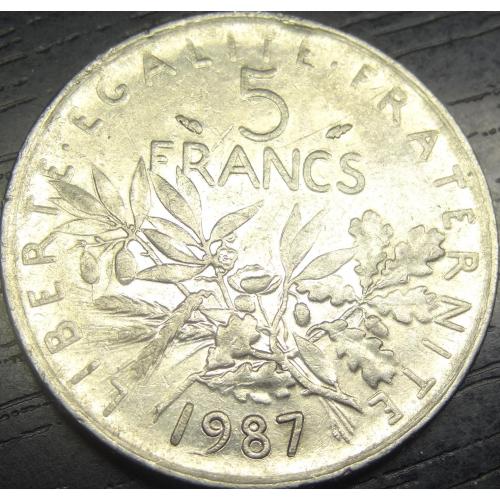5 франків 1987 Франція