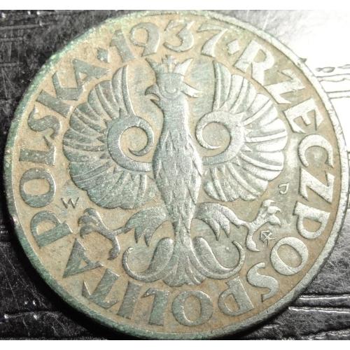 5 грошей 1937 Польща