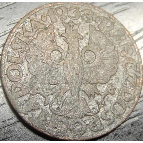 5 грошей 1938 Польща