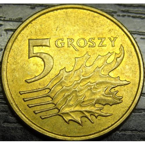 5 грошей 2005 Польща