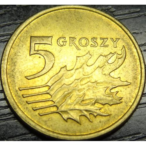 5 грошей 2007 Польща
