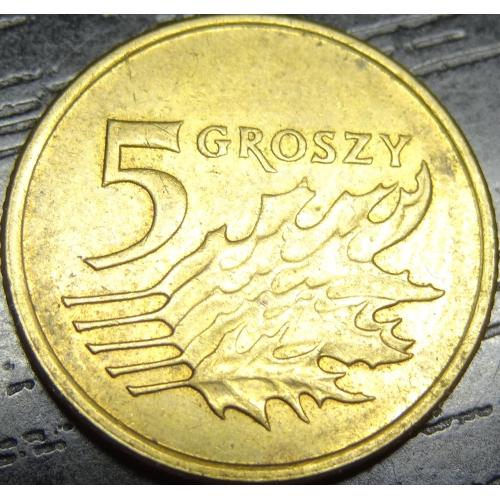 5 грошей 2008 Польща
