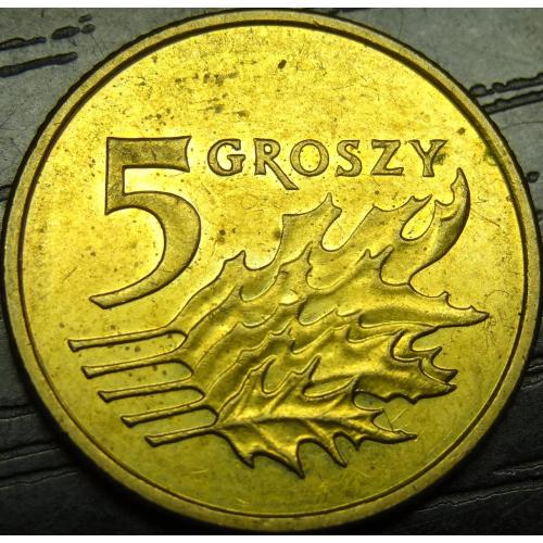 5 грошей 2009 Польща