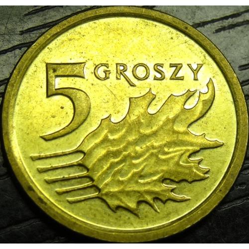 5 грошей 2016 Польща