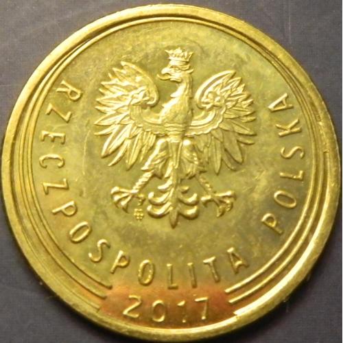 5 грошей 2017 Польща