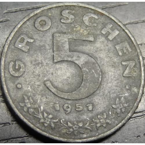 5 грошей Австрія 1951
