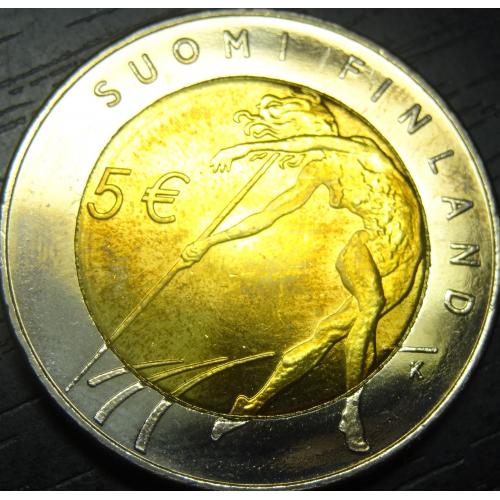 5 євро Фінляндія 2005 ЧС з легкої атлетики