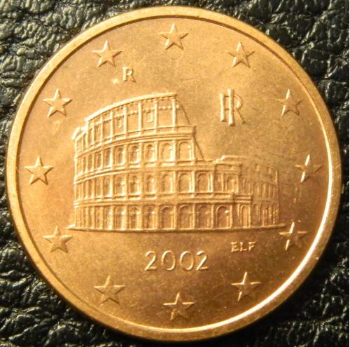 5 євроцентів 2002 Італія