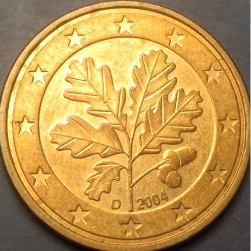 5 євроцентів 2004 D Німеччина