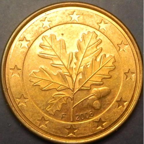 5 євроцентів 2006 F Німеччина