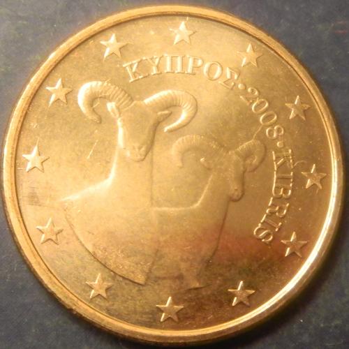 5 євроцентів 2008 Кіпр UNC