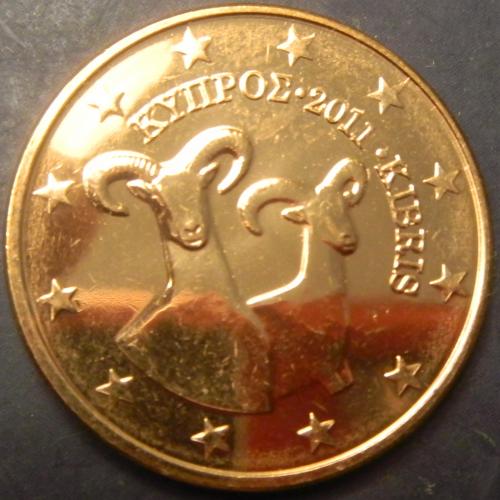 5 євроцентів 2011 Кіпр UNC