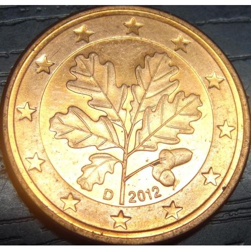5 євроцентів 2012 D Німеччина