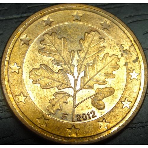 5 євроцентів 2012 F Німеччина