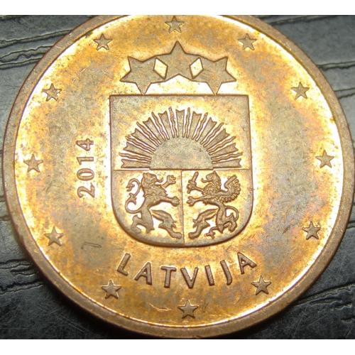 5 євроцентів 2014 Латвія