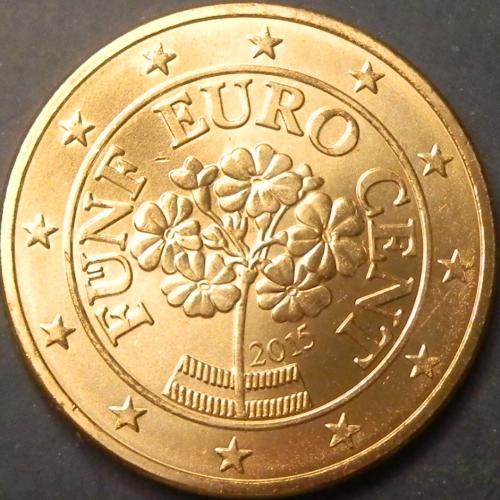5 євроцентів 2015 Австрія UNC