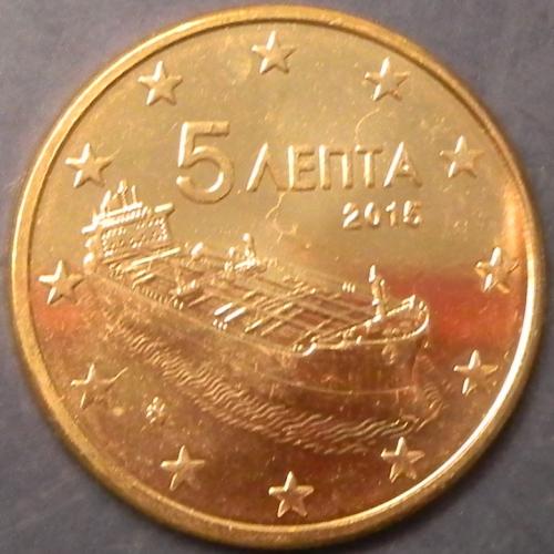 5 євроцентів 2015 Греція UNC