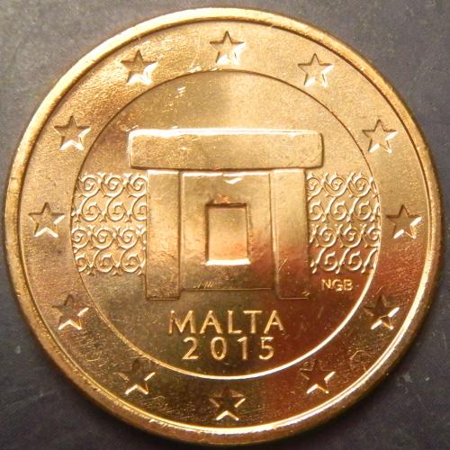 5 євроцентів 2015 Мальта UNC