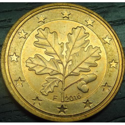 5 євроцентів 2016 F Німеччина