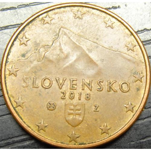 5 євроцентів 2018 Словаччина