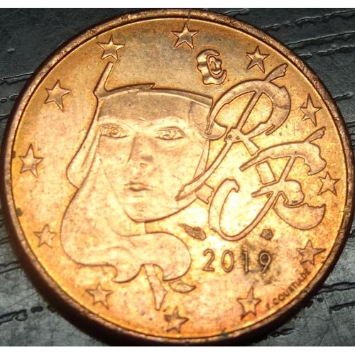 5 євроцентів 2019 Франція